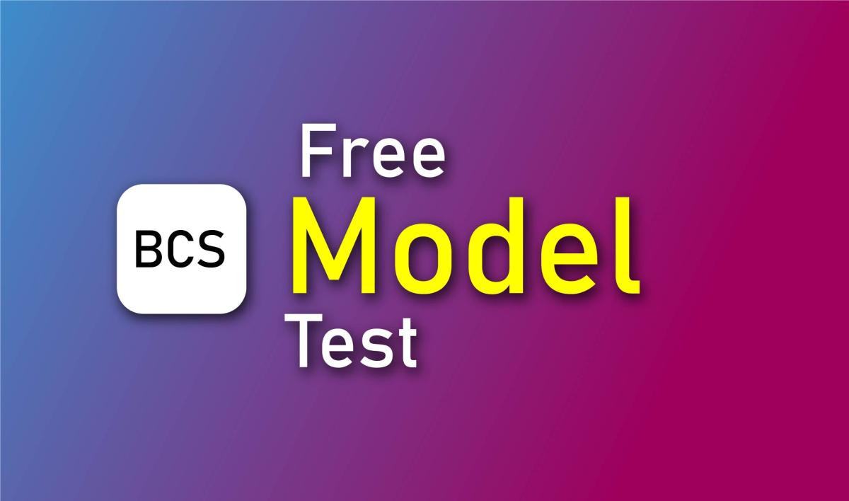 Free Model Test